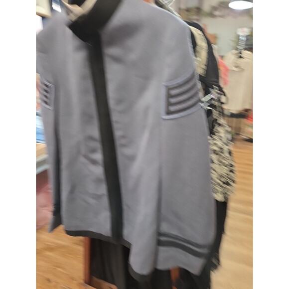 Military Academy West Point Men's Cadet Gray Wool Uniform Jacket Coat 40 20 1/2 - Picture 3 of 10
